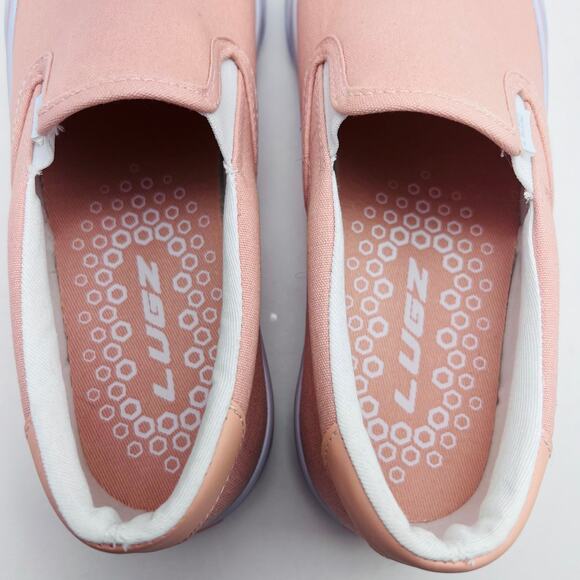 Lugz Bandit Slip-On Pink Canvas Slip-On Sneaker, Women's Size 8 EUR 39 - Picture 4 of 10